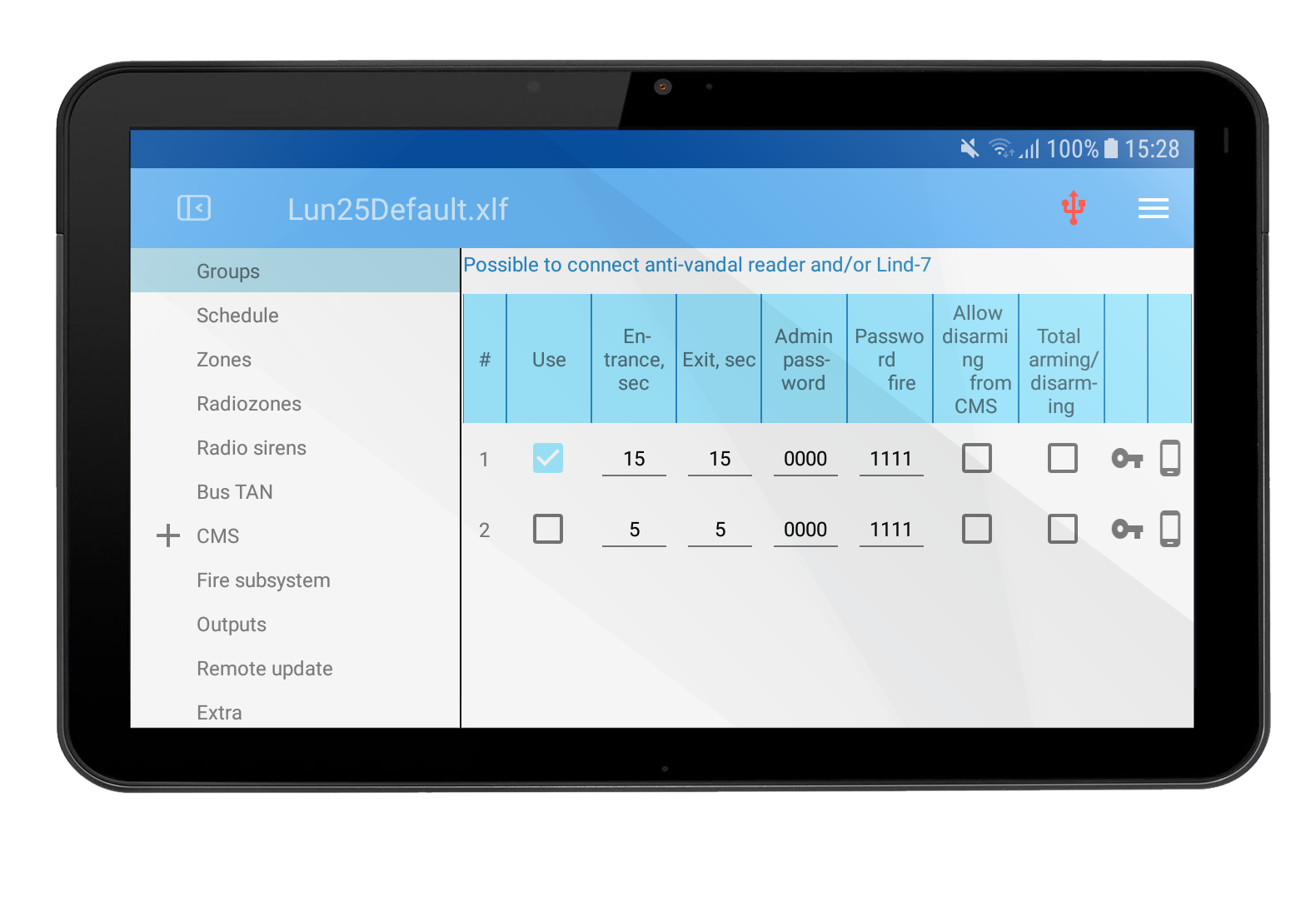 Lun Configurator mobile